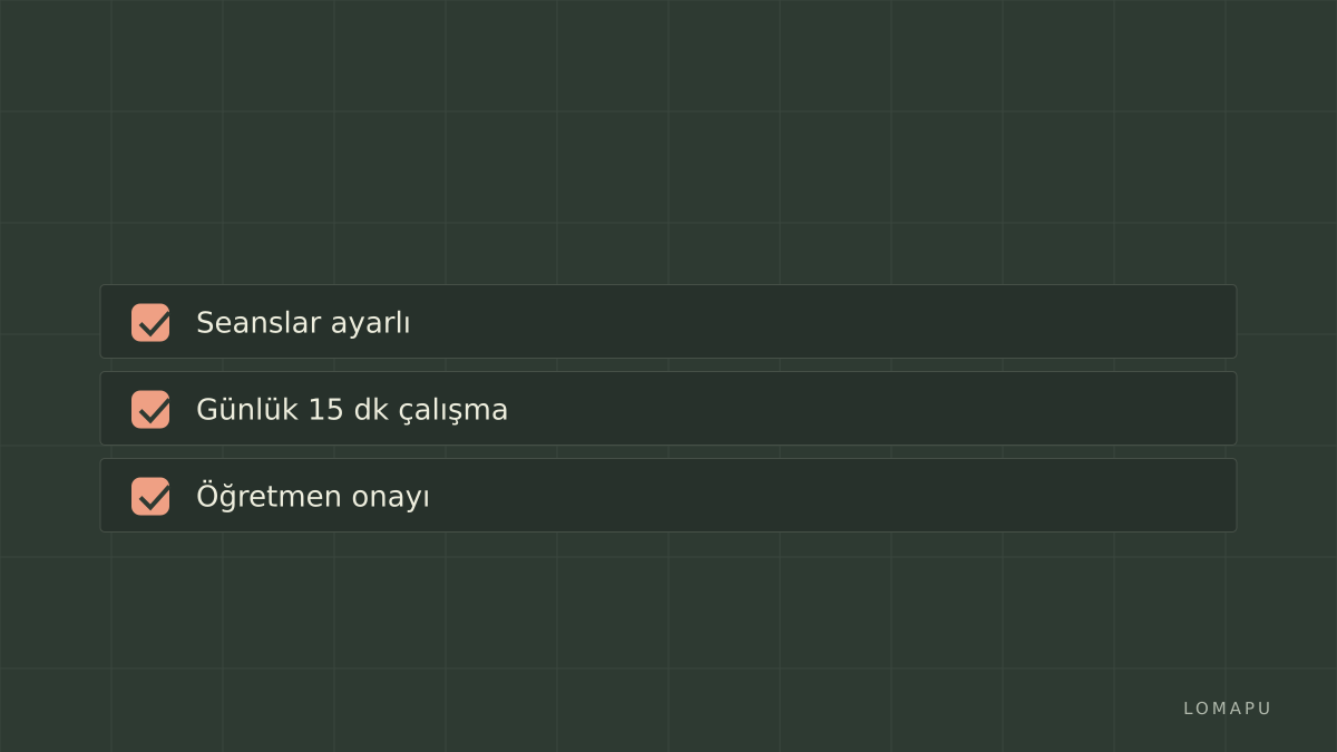 Hazır kontrol listesi
