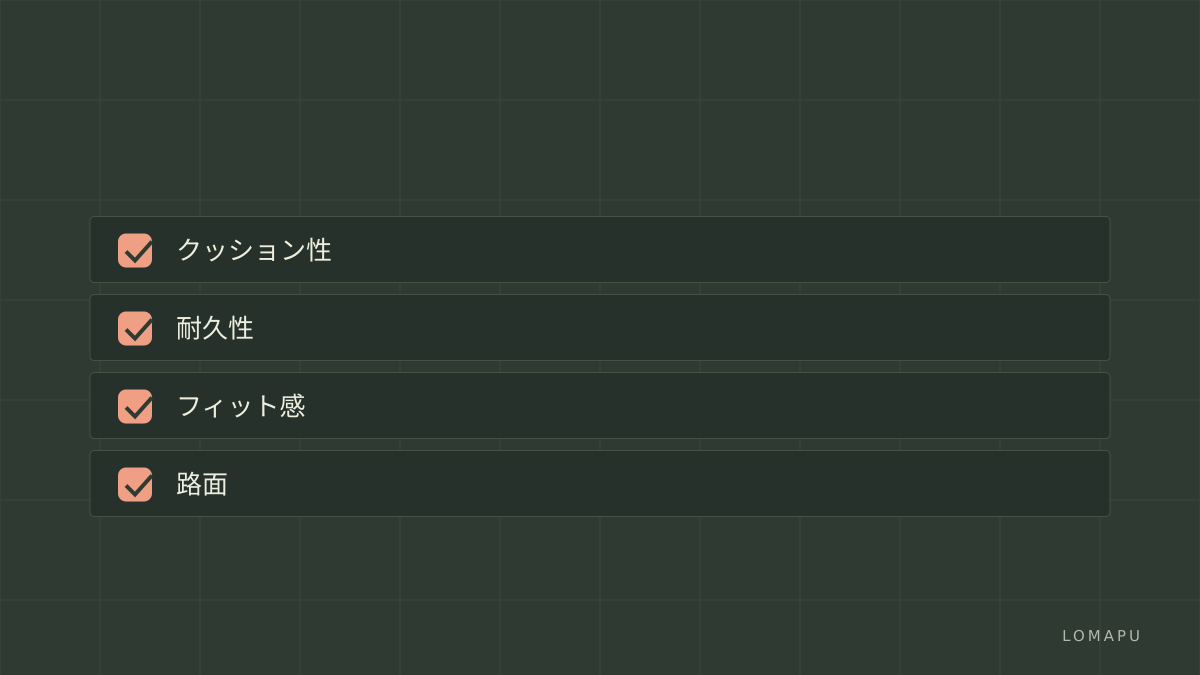 選択チェックリスト