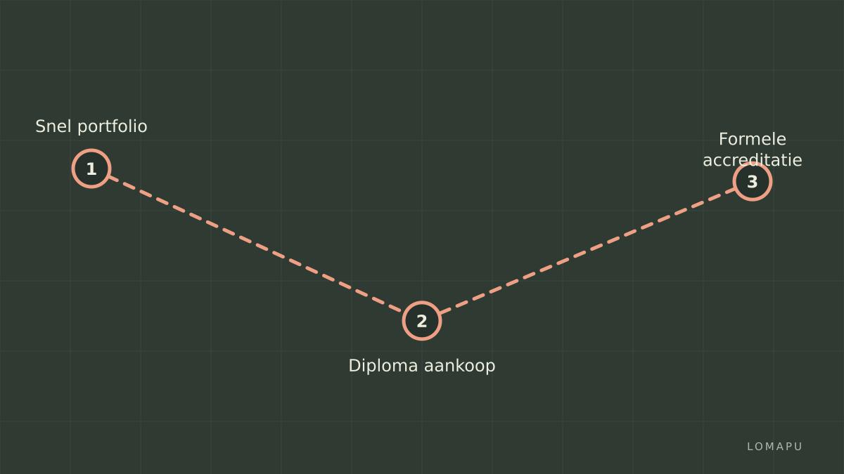 Studie route en tijd